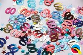 CONFETTI  AGE 60 MULTI-COLOURED BDAY