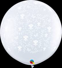 3 FT"  stampati  FLOWERS-A-ROUND DIAMOND CLEAR (2CT)