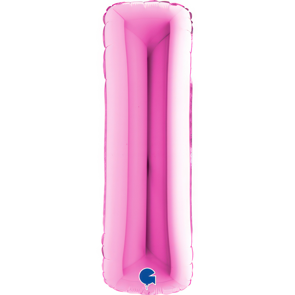 Letter I Fuxia Single Pack 40"