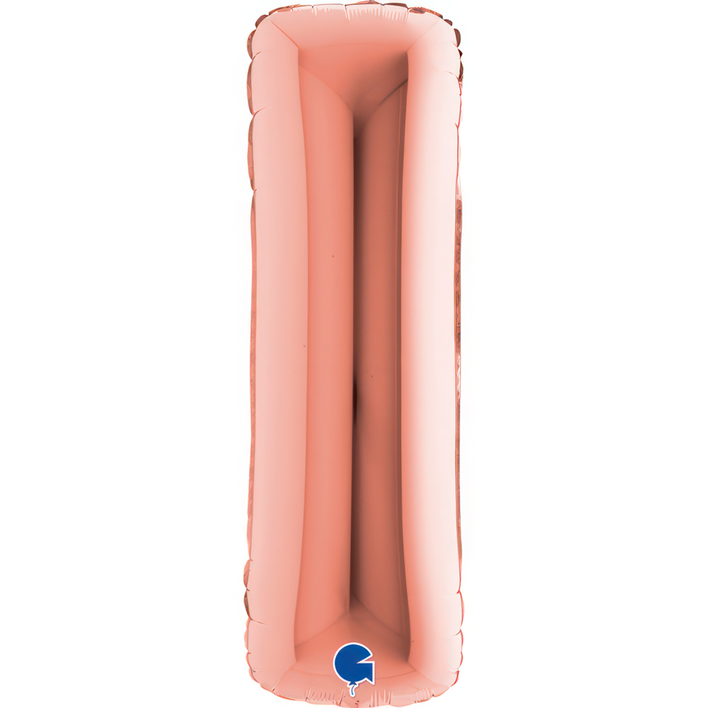 Letter I Rose Gold Single Pack 40"