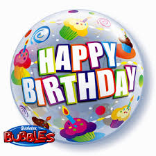 22" SINGLE BUBBLE BIRTHDAY COLOURFUL CUPCAKES

QUALATEX