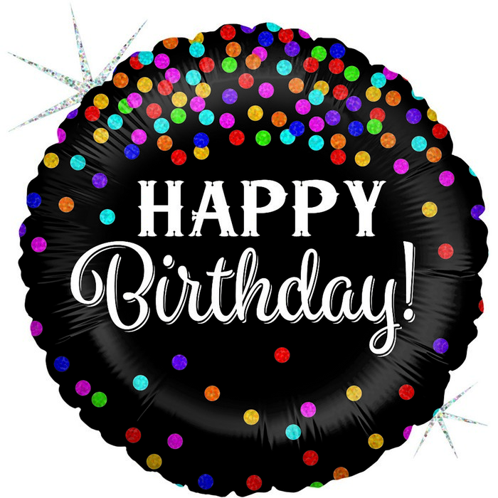 01 minishape Glittering Birthday Confetti
size 9"