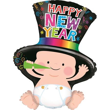 31" shape New Year Baby  Single Pack