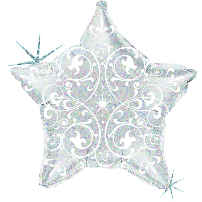 STAR 21" Filigree Silver
