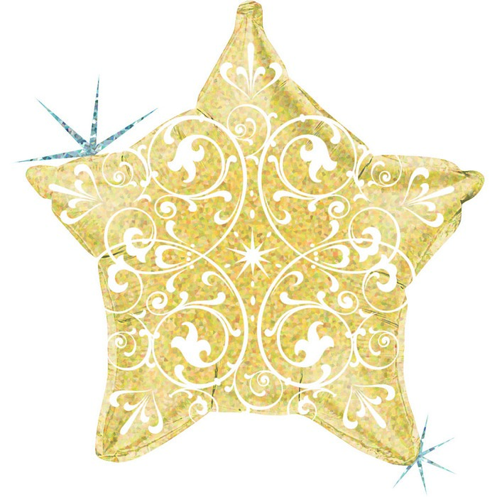 STAR 21" Filigree Gold