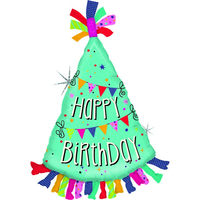 34" Birthday Banner Hat