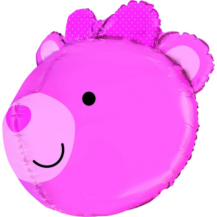 27"  shape Dimensionals Baby Girl Bear
Size/ 50x43x46 cm