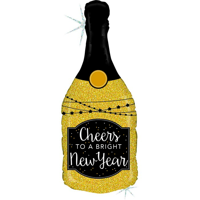 19 shape Happy New Year Glittering

Size
32" / 31x80 cm