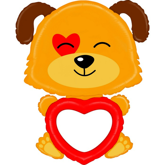 30" shape  bear ReMARKables Puppy love44''