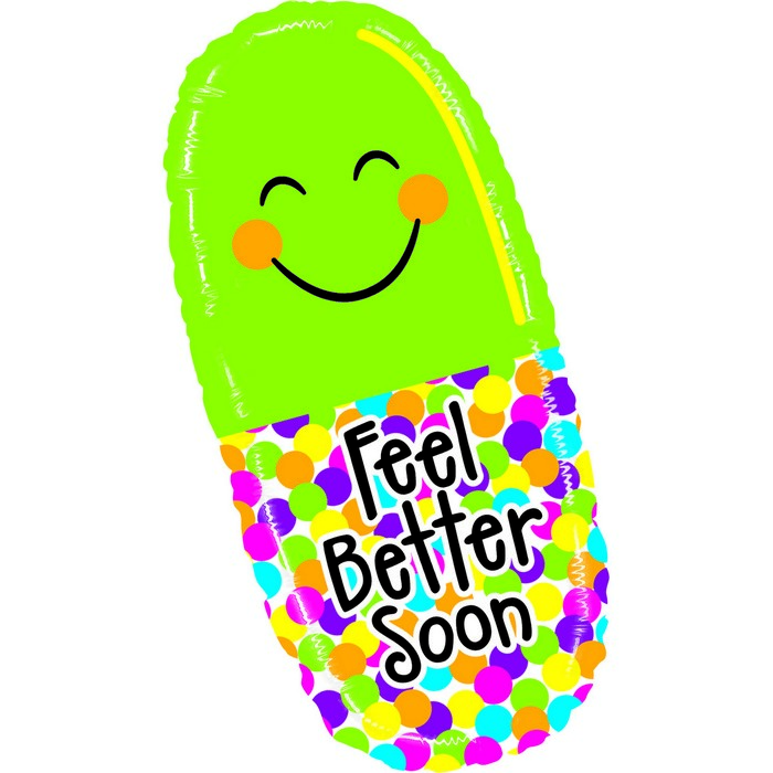 29" shape Get Well Pill