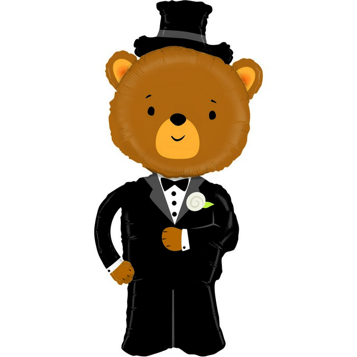 36" Linky Groom Bear 

Size / 50x89 cm