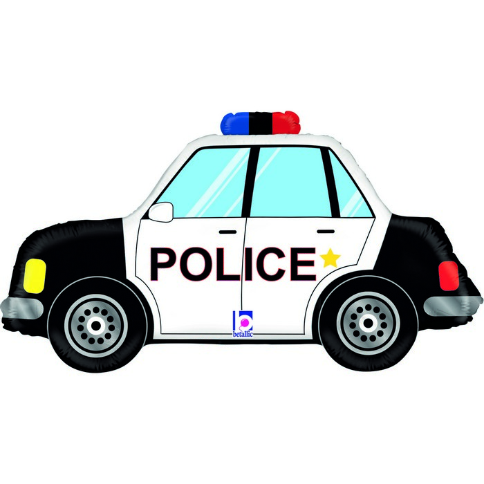 54  shape Police Car
Size 31" / 80x43 cm
