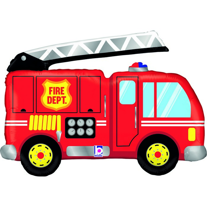 54  shape  Firetruck
Size 32" / 79x48 cm