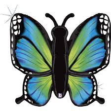 05 shape Butterfly Radiant Blue
Size 37" / 67x60 cm