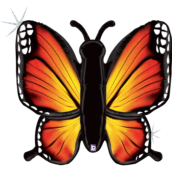 05 shape Butterfly Radiant Orange

size 
37" / 67x60 cm