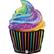 08 shape food Rainbow Cupcake
Size 22"/ 40x57 cm