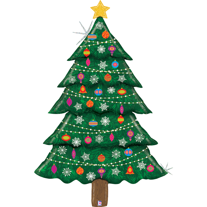 10 shape Christmas Tree  Holog. 

Size
63" / 106x159 cm