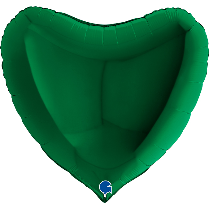 Heart 36"  Dark Green 

Size
36" / 75x70 cm