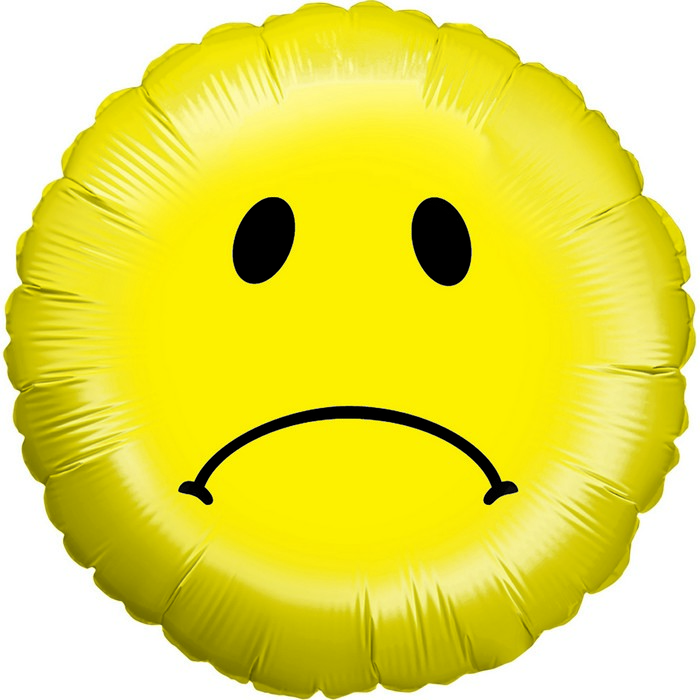 52  shape Emoji Sad Face
Size18" / 35x35 cm