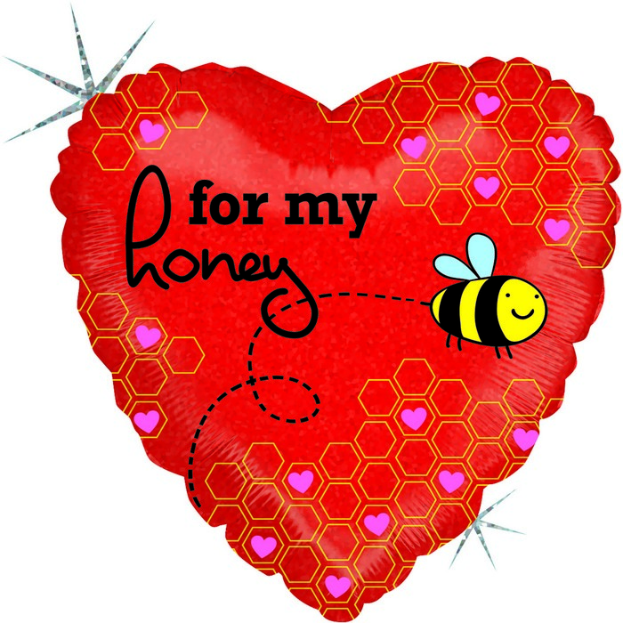 18" shape heart For My Honey"