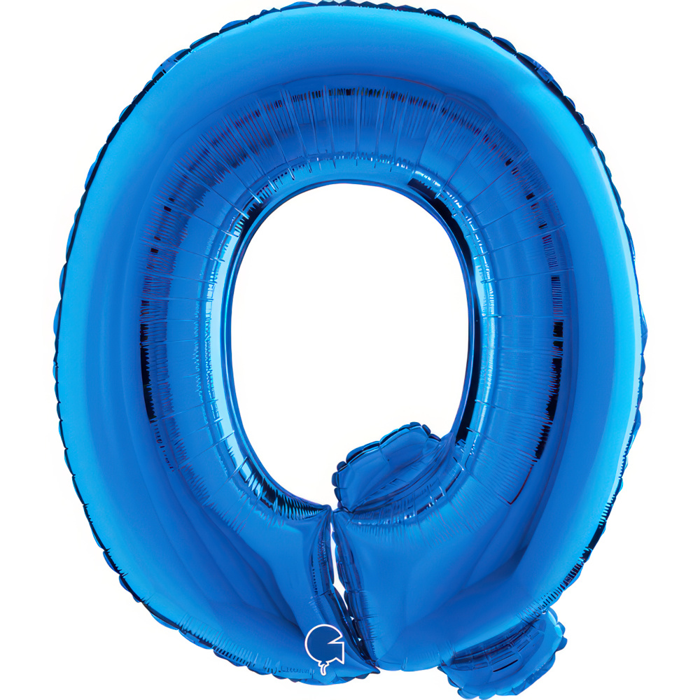Letter Q Blue Single Pack 40"