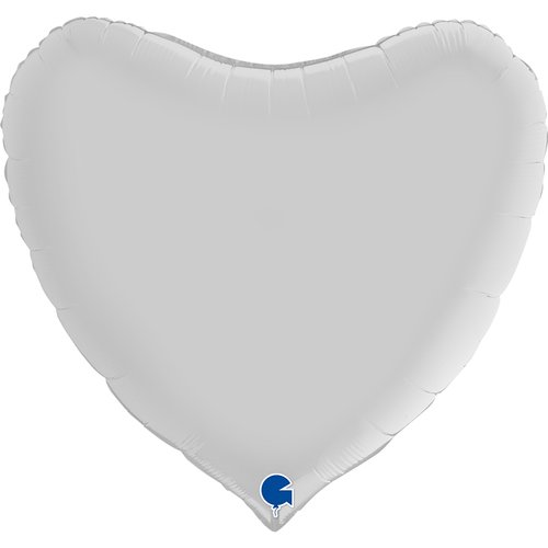 Heart 36"  Satin White  

Size
36" / 75x70 cm