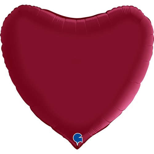 Heart 36"  Satin Cherry 

Size
36" / 75x70 cm