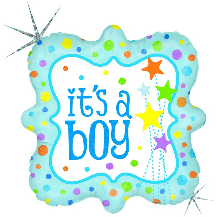 18" It's A Boy stars