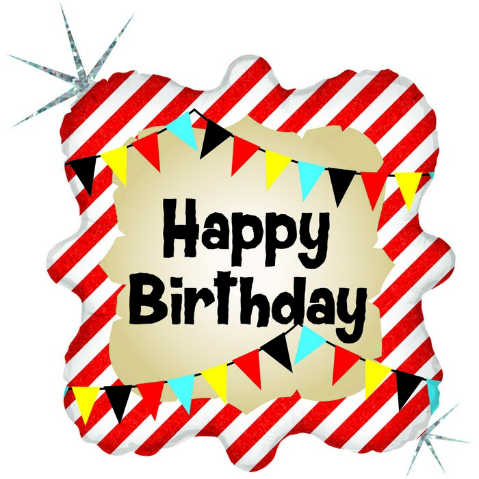 18"  shape Pirate Birthday