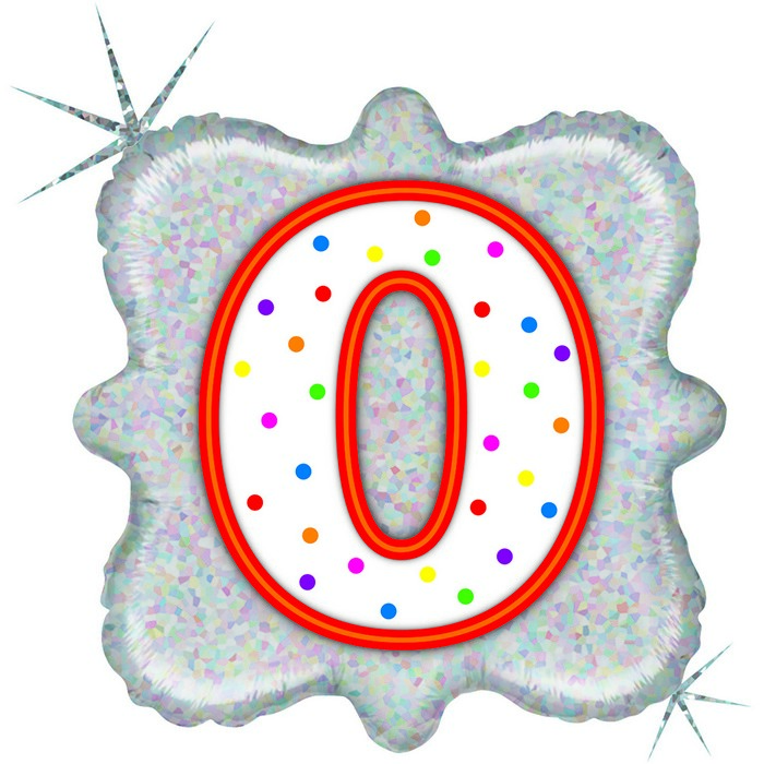 18" z Candle number 0