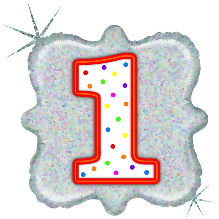 18" z Candle Number 1