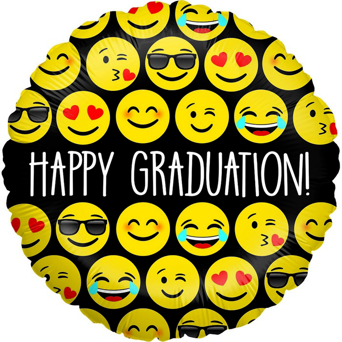 18" Emoji Graduation
size
18" / 32x32 cm