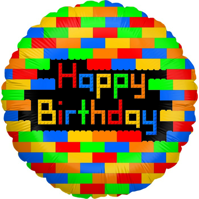 18"  c Birthday Blocks