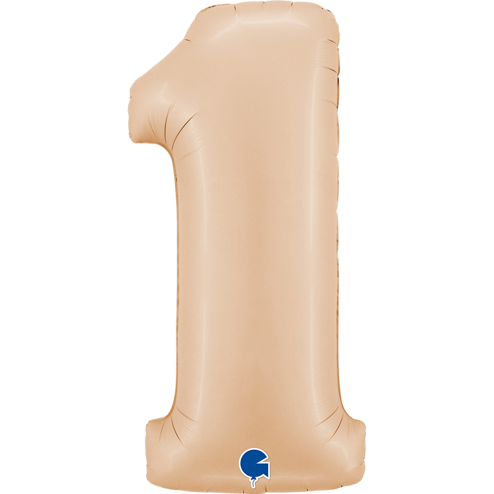 Number 1 Satin Nude 40" Single Pack
