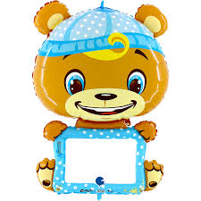 11 shape B-PAD Blue Bear
size 43''