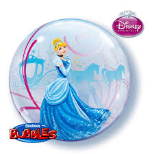22" SINGLE BUBBLE licenze DISNEY PRINCESS CINDERELLA'S ROYAL DEBUT

QUALATEX