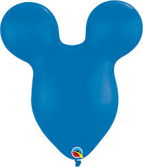 15"  TMH  DARK BLUE       50CT  QUALATEX PLAIN LATEX