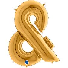 Letter & Gold Single Pack 40"