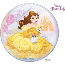 22" SINGLE BUBBLE licenze DISNEY PRINCESS BELLE

QUALATEX