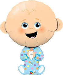 BABY BOY 14" MINI SHAPE FLAT