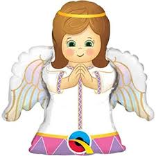 ANGEL GIRL 14" MINI SHAPE FLAT