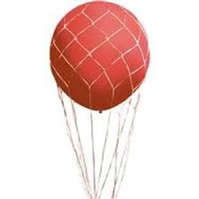 BALLOON NET 3'  WHITE - 1 RETE