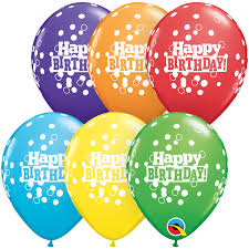 5" BIRTHDAY CONFETTI DOTS RAINBOW ASSORTED (100CT)