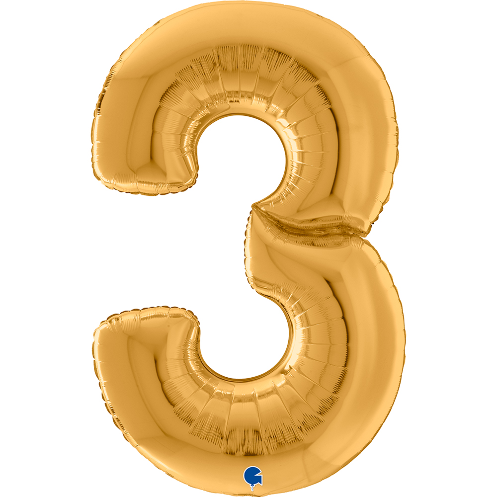 Number 3  Gigaloon Gold 64"  cm. 163  "Single Pack"
