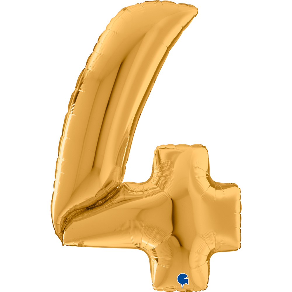 Number 4  Gigaloon Gold 64" cm. 163  "Single Pack"