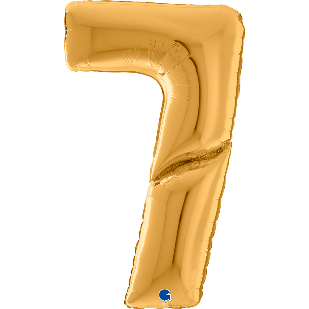 Number 7 Gigaloon Gold 64" cm. 163  "Single Pack"