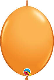 12" QLINK solid color STD ORANGE          50CT