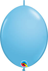 12" QLINK solid color STD PALE BLU (50CT)