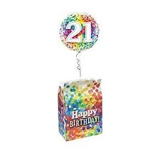 BIRTHDAY CONFETTI BALLOON BOX  38CM X 23.2 CM X 38.5 CM