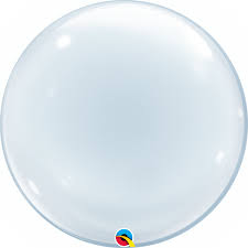 24" DECO BUBBLE CLEAR